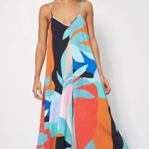 Mara Hoffman Colorful Abstract Maxi Dress